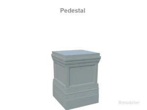 pedestal 3D Model