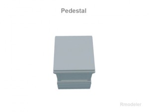 pedestal Modèle 3D