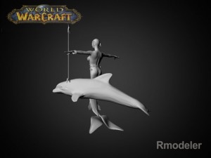 mermaid april 3D Model