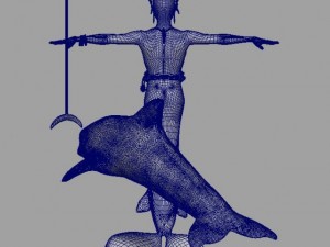 mermaid april 3D Model