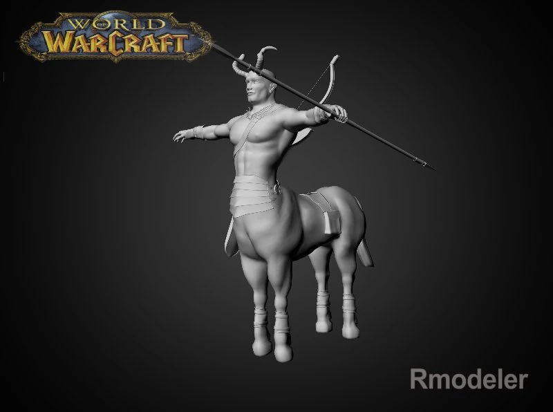 kentavr anatoliy 3D Model .c4d .max .obj .3ds .fbx .stl .blend 