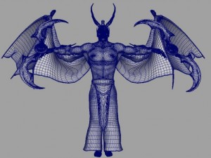 illidan demon hunter 3D Модель