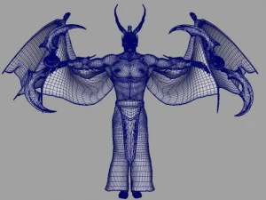 illidan demon hunter 3D Model