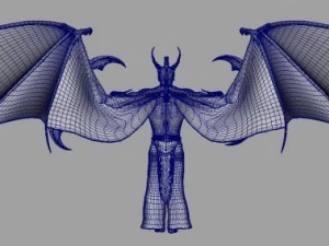 illidan demon hunter 3D Model