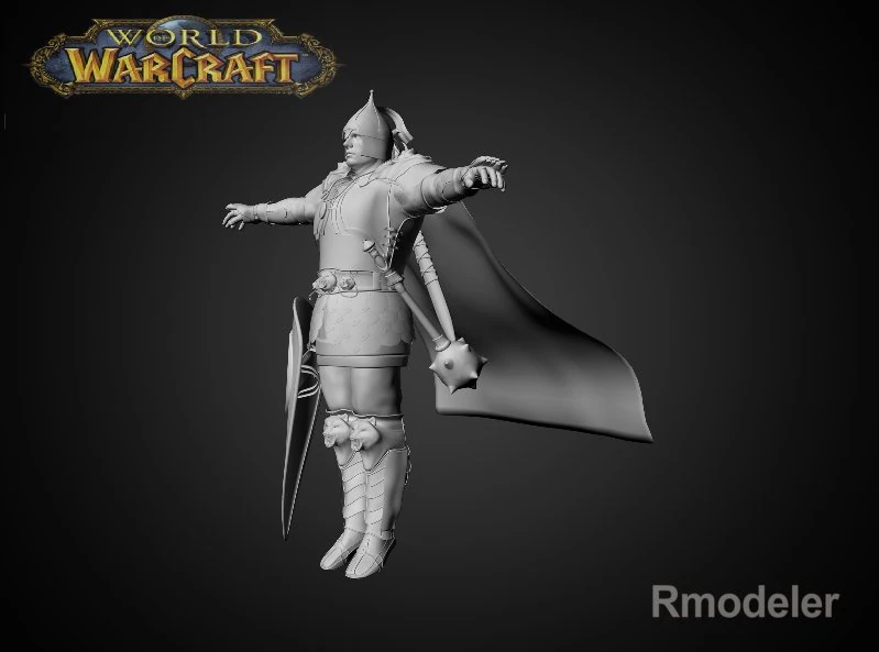 russian bogatur dobrunya 3D Model .c4d .max .obj .3ds .fbx .stl .blend 