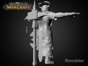 dwarf hammer 3D Model