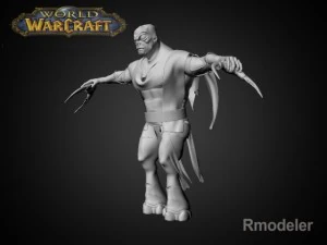 hoen guerrero de la tierra Modelo 3D