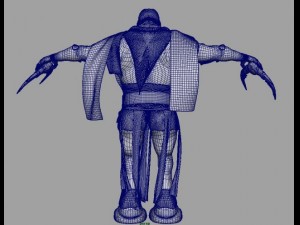 earth warior hoen 3D 模型