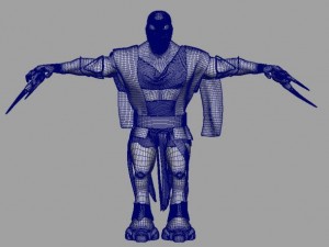 earth warior hoen 3D 模型