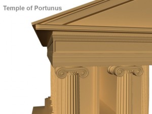 temple of portunus 3D Model