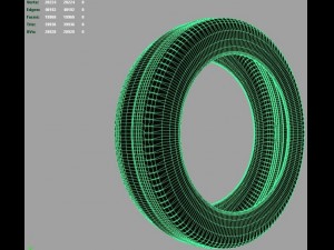 agriculture heavy tire 3D-Modell
