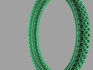bicycle tire 3D Модель