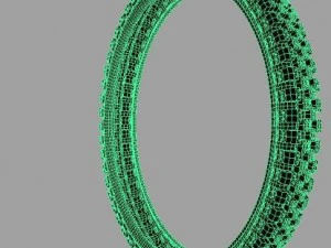 bicycle tire 3D Model