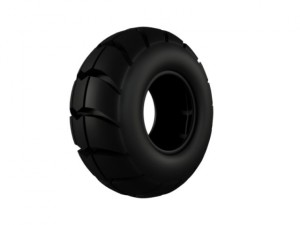 big foot tire 3D 模型