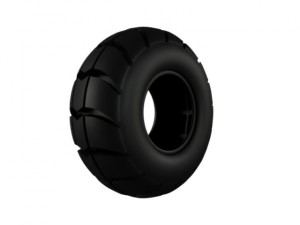 big foot tire 3D 模型