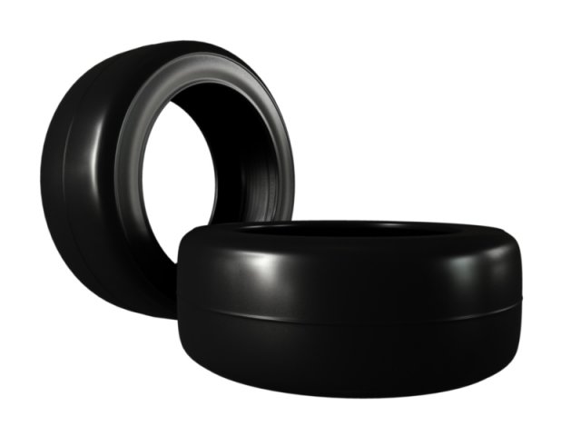 drift racing tire 3D Model .c4d .max .obj .3ds .fbx .stl .blend 