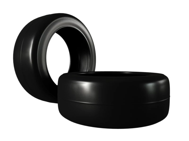 drift racing tire 3D Model .c4d .max .obj .3ds .fbx .stl .blend 