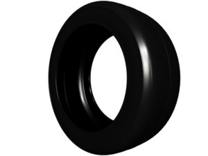 drift racing tire 3D Model