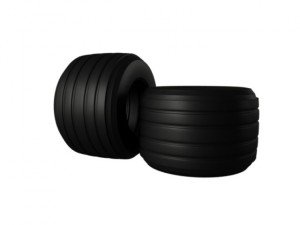 f1 bridgestone tire 3D Model