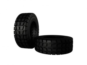 heavy vehicle tire 3D Model