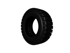 heavy vehicle tire 3D Модель