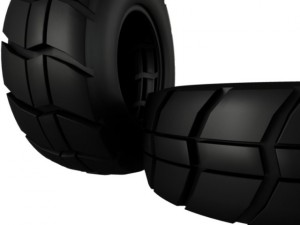 indastrial tire Modelo 3D