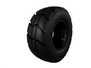 indastrial tire Modelo 3D