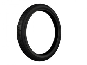 moped vintage tire 3D Model