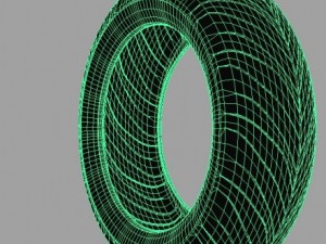 moto gp tire Modèle 3D