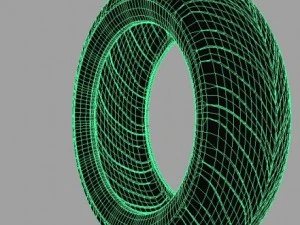moto gp tire 3D Model