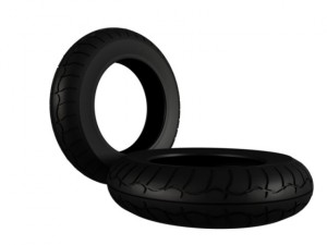 moto sport tire 3D 模型