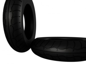 moto sport tire 3D Модель