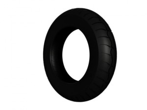 moto sport tire 3D Модель