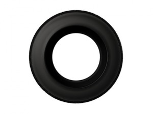 muscle car tire 3D Модель