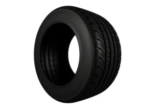 muscle car tire 3D Model