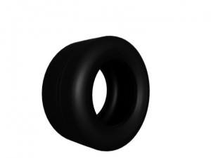 musclecar sport tire Modelo 3D
