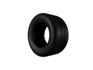 musclecar sport tire Modelo 3D