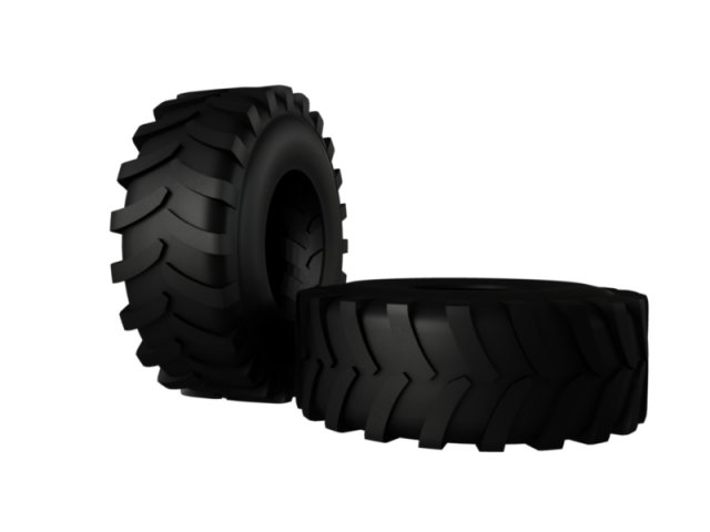 tractor tire 3Dモデル .c4d .max .obj .3ds .fbx .stl .blend 