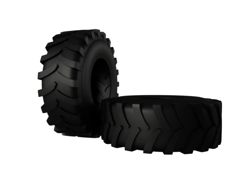tractor tire 3D Model .c4d .max .obj .3ds .fbx .stl .blend 