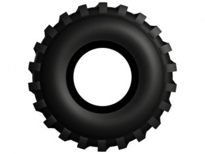 tractor tire 3Dモデル