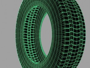 truck tire 3D-Modell