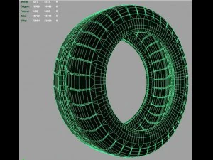 zeon rs35 tire 3D Model