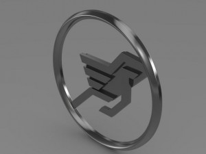 hamman logo Modelo 3D