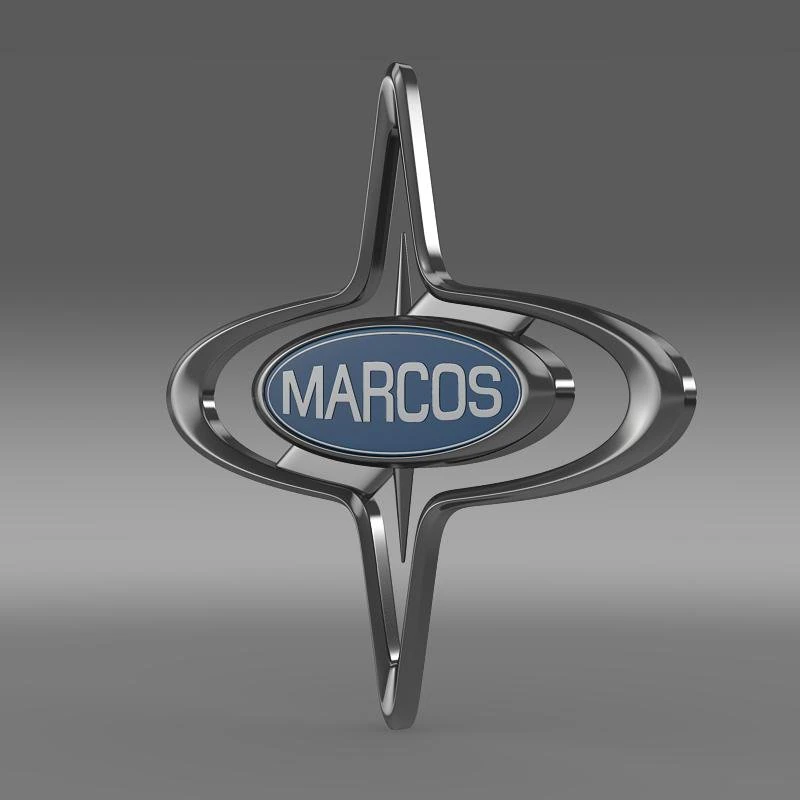 marcos 3d logo 3D Model .c4d .max .obj .3ds .fbx .stl .blend 