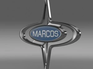 マルコスの3Dロゴ 3Dモデル