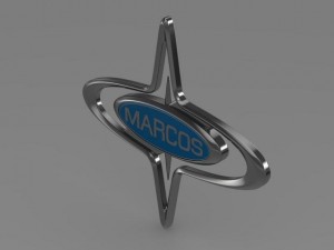 marcos 3d logo Model 3D