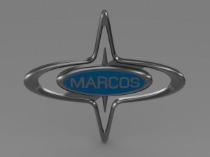 marcos 3d logo Model 3D