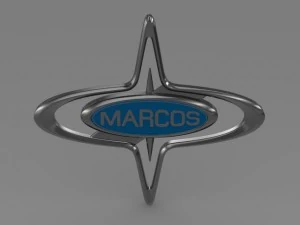 marcos 3d logo 3D Model