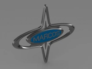 marcos 3d logo 3D Model
