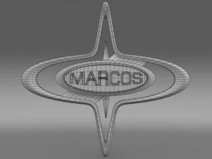 marcos 3d logo 3D Model